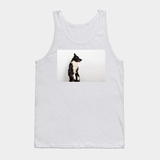 Playful sheepdog Tank Top by 1STunningArt